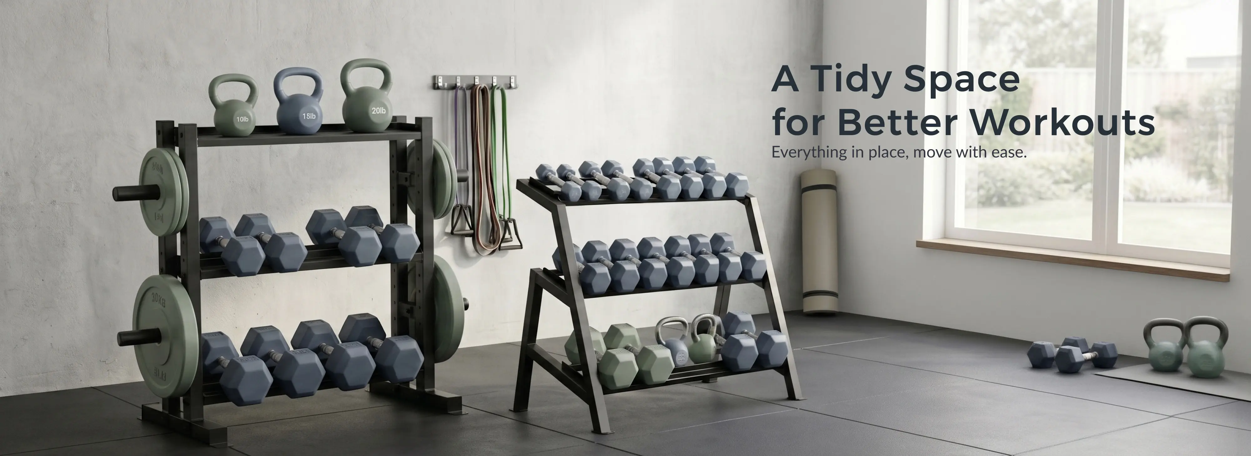 Fitness Equipment Storage